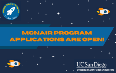 McNair Program Applications are open